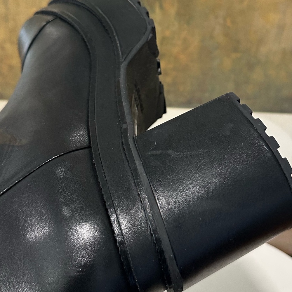 🌹CULT GAIA🌹 Black Raine Genuine Sherling Cuff Boot Size: 41.5 - Picture 11 of 15